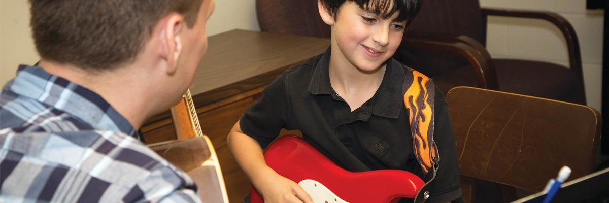 Electric Guitar Lesson at Music Institute of Chicago