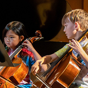 CSI cello students