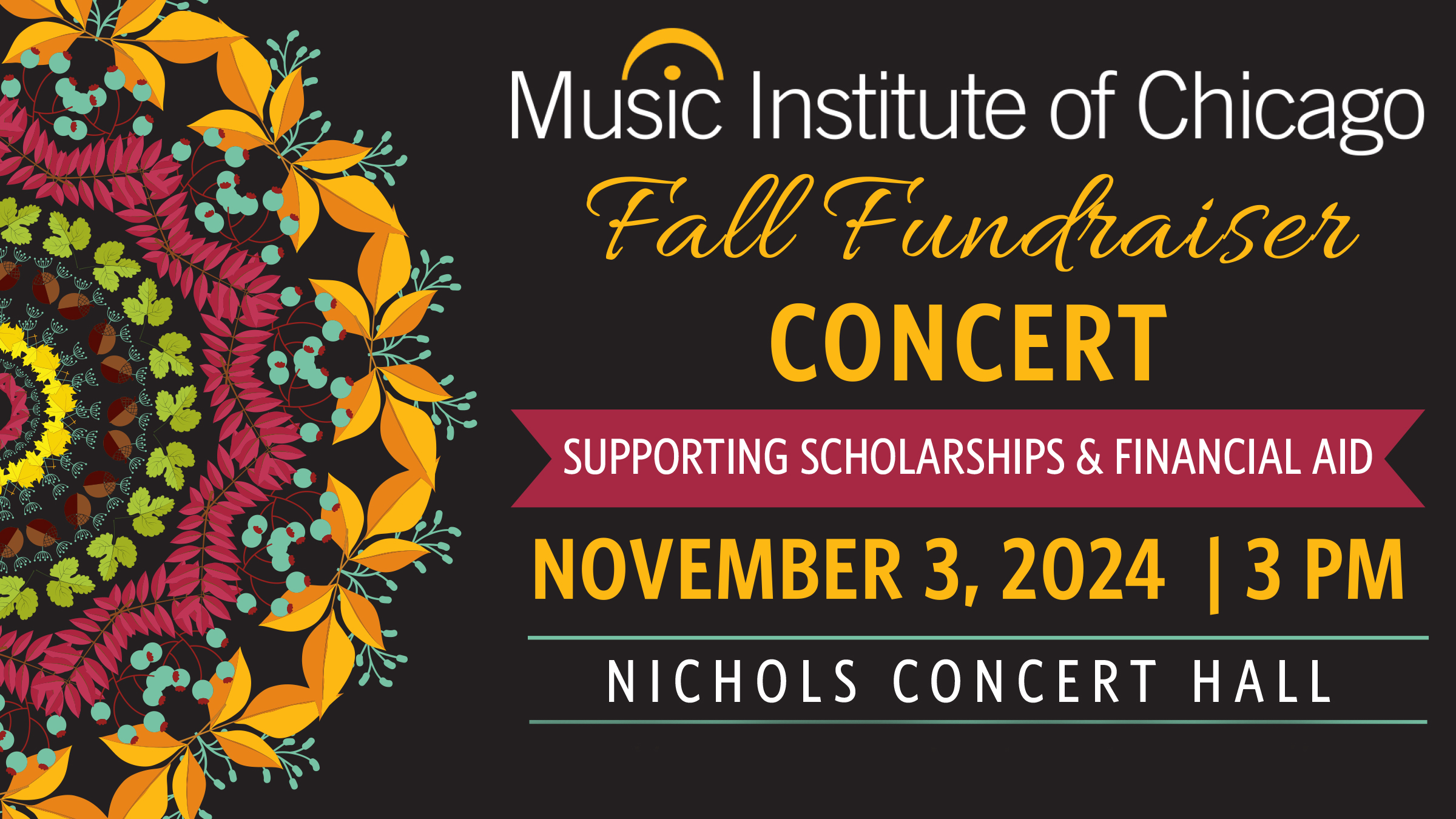 Fall Fundraiser Concert-November 3, 2024