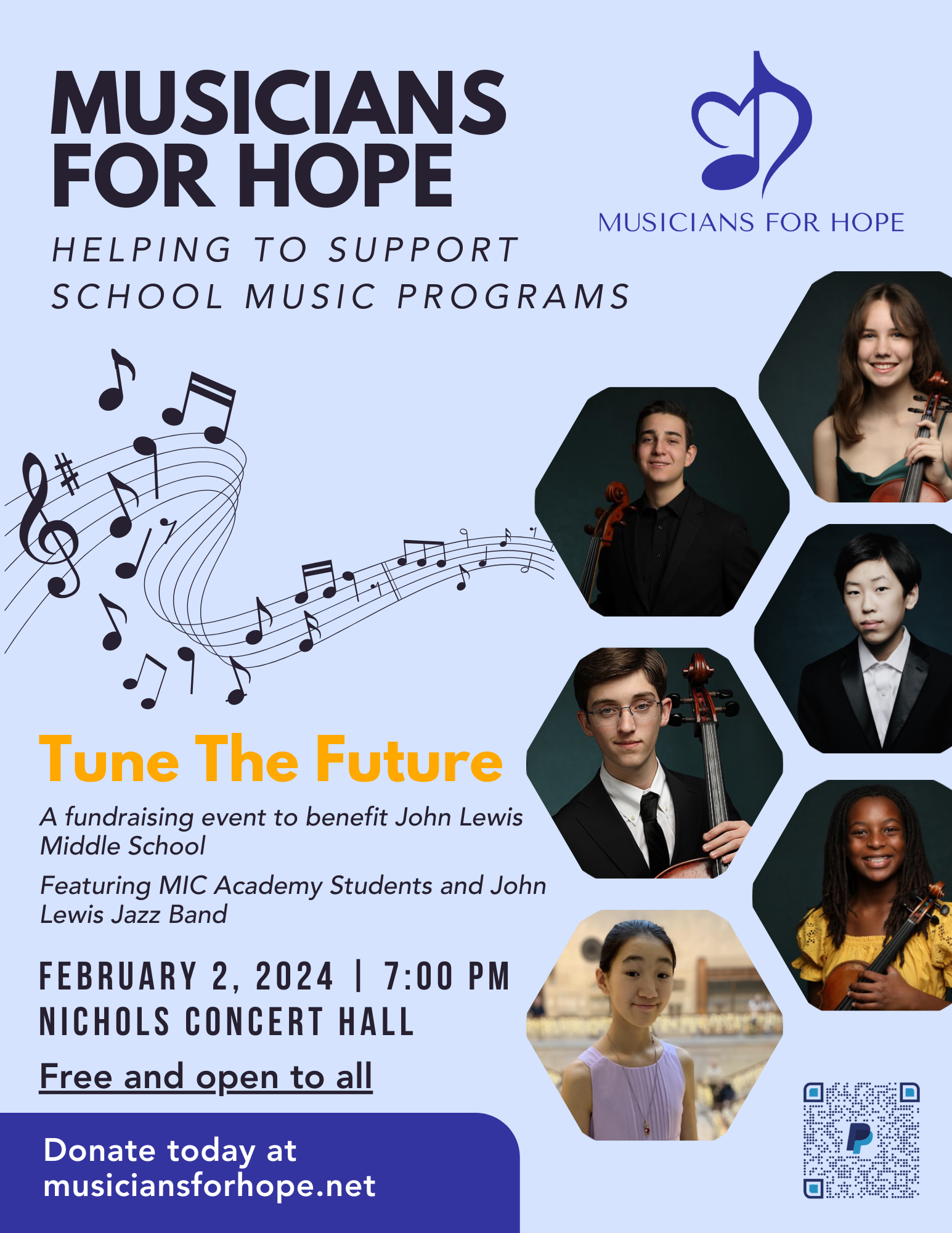 Musicians for Hope Fundraiser