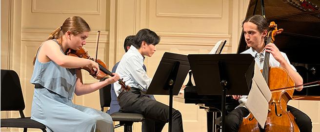 Academy Chamber Musicians Shine