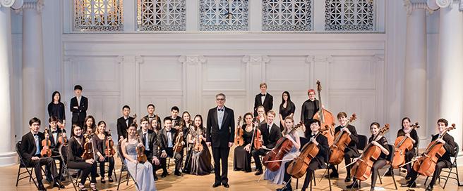 Academy Orchestra with John W.W.Sherer, organ