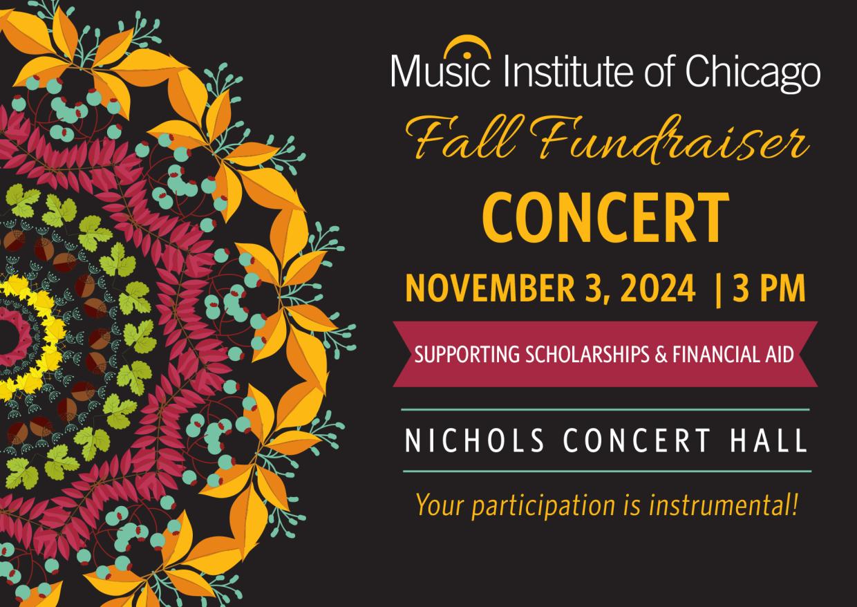 Fall Fundraiser Concert - November 3, 2024