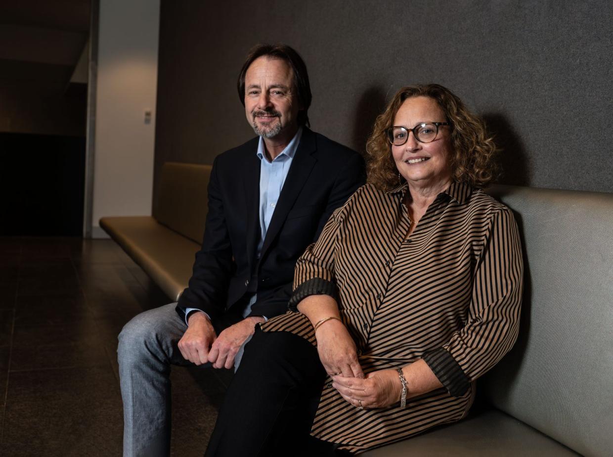 Dr. Mark George and Sue Polutnik/Photo: Sandy Morris | Sally Blood Photo