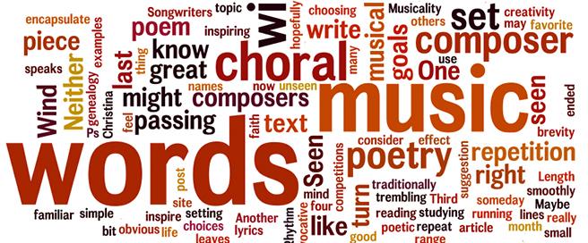 Words or Music? Which Comes First?