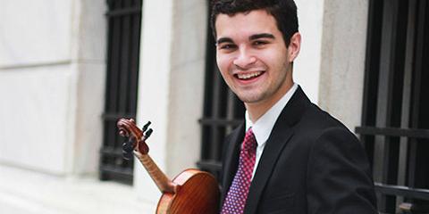 Where are they now? Violin alumnus Zachary Spontak