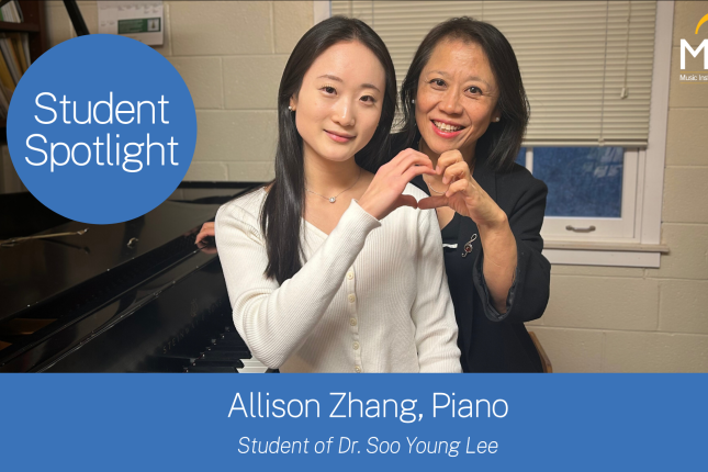 Allison Zhang and Dr. Soo Young Lee