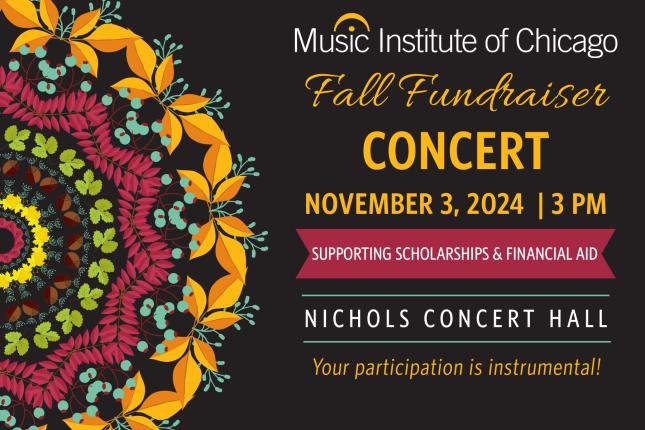 Fall Fundraiser Concert - November 3, 2024