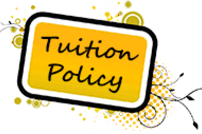 New Tuition Payment Policy